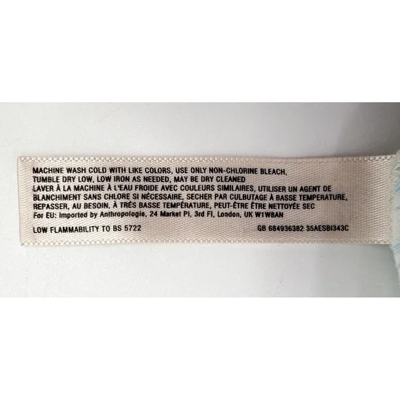 By Eloise Pants Womens Medium Ivory Woodland Animal Print Elastic Anthropologie - Picture 14 of 14